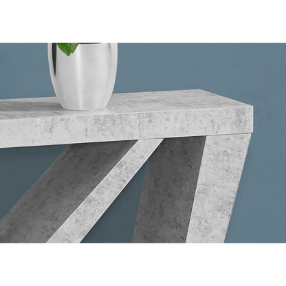 Willy - Console Table - Cement Gray