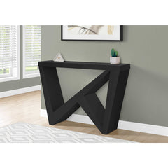 ACCENT TABLE - 48"L / HALL CONSOLE / BLACK