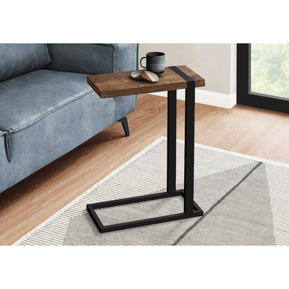 Amari - Side Table - Faux Wood Brown