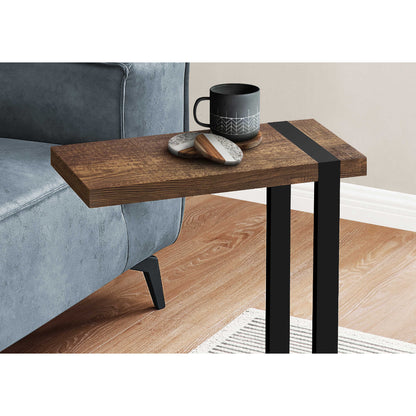 Amari - Side Table - Faux Wood Brown