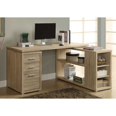 L-Shaped Computer Desk - 60" x 47" - Available in Multiple Colors