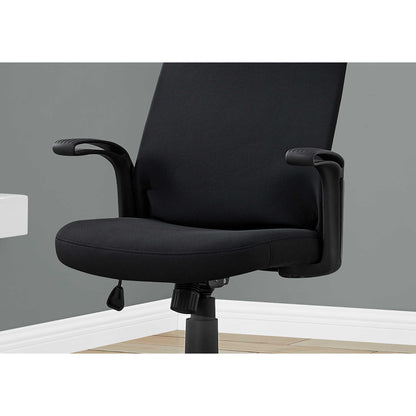 Chaise De Bureau - Noir / Tissu Noir / Multiple Position