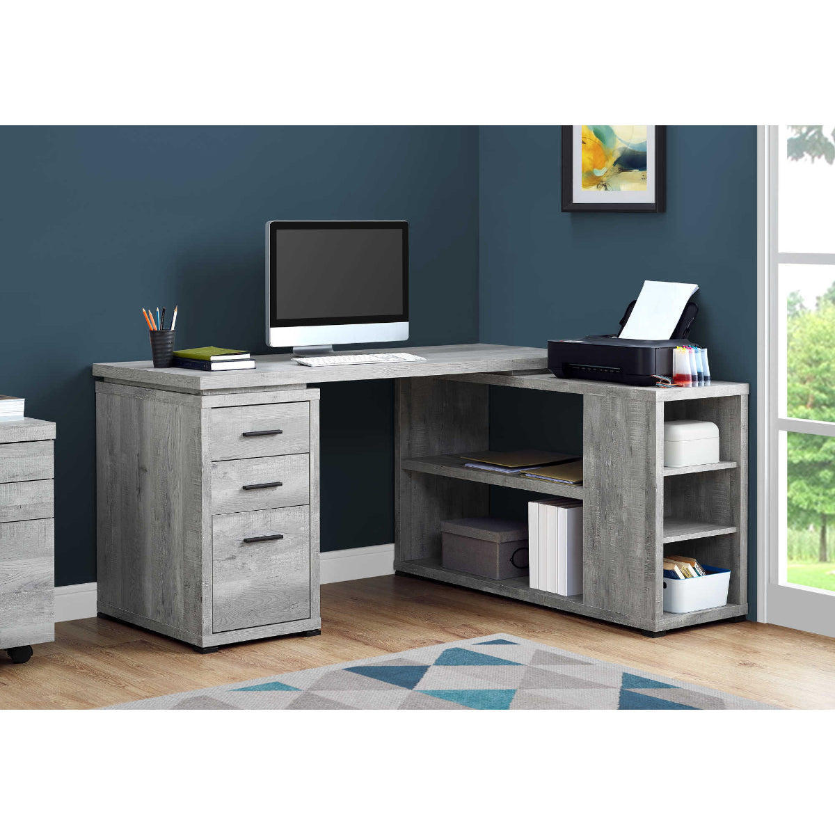 Olen - Bureau de travail en coin